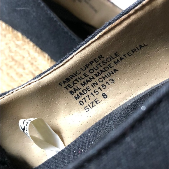 Mossimo | Black Platform Wedge Espadrilles | 8 - Picture 7 of 8